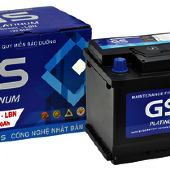 ắc quy gs MF DIN60L (12V60AH)