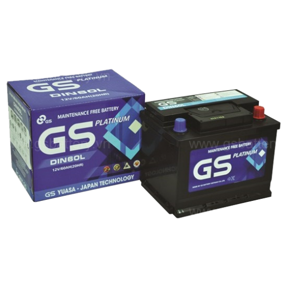 ẮC QUY GS MF DIN 60R (12V60AH)